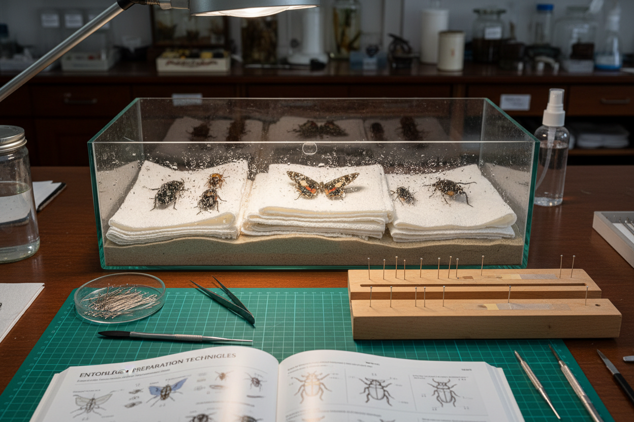 How to Soften Insects for Pinning - BugsDirect