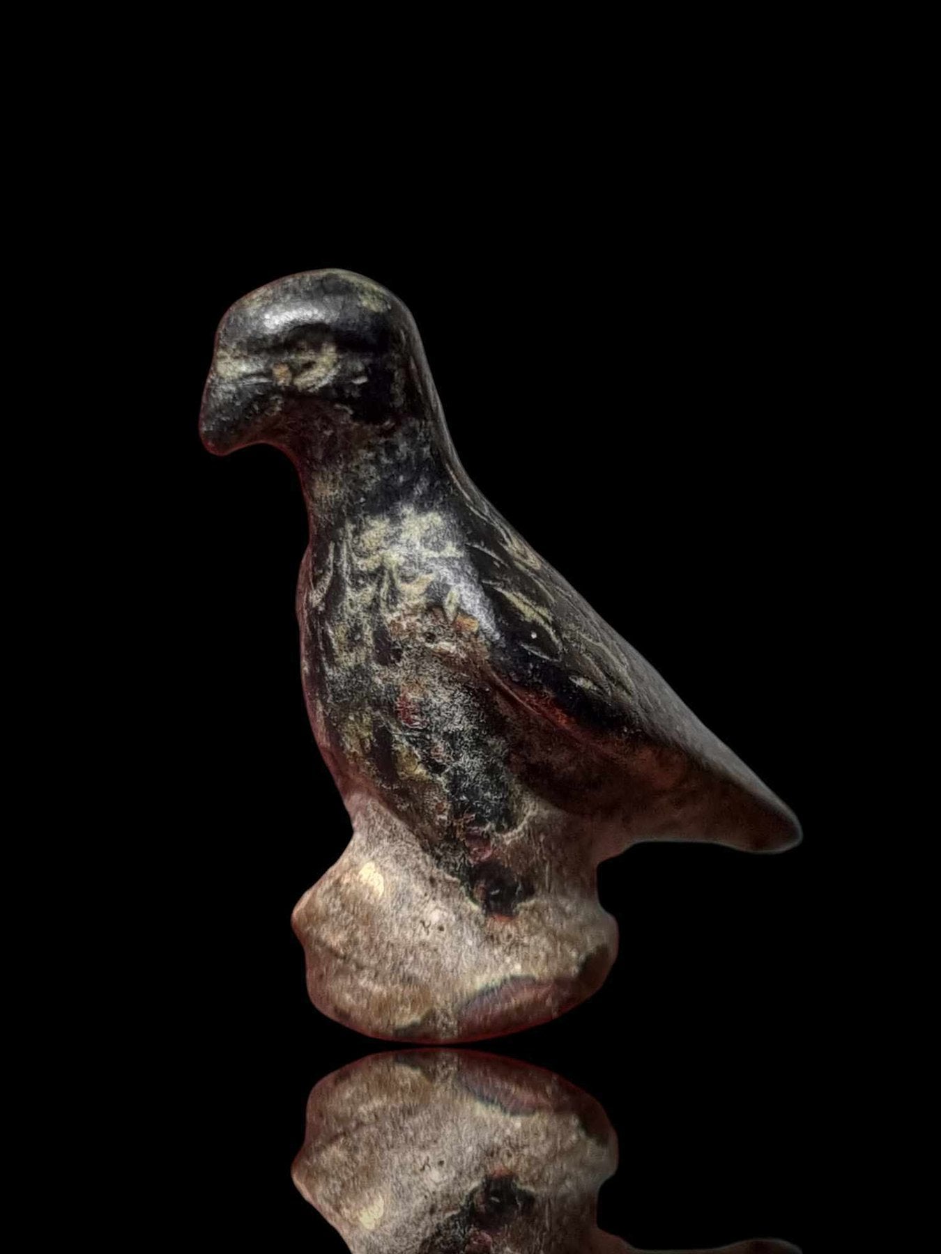 Ancient Roman Bronze Eagle Statuette | 1st–3rd Century AD – Height: 23mm