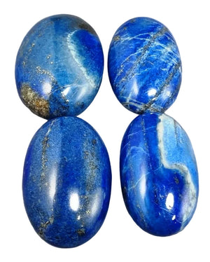 Lapis lazuli – dlaňový kámen se zlatým pyritem | třída AAA – BugsDirect