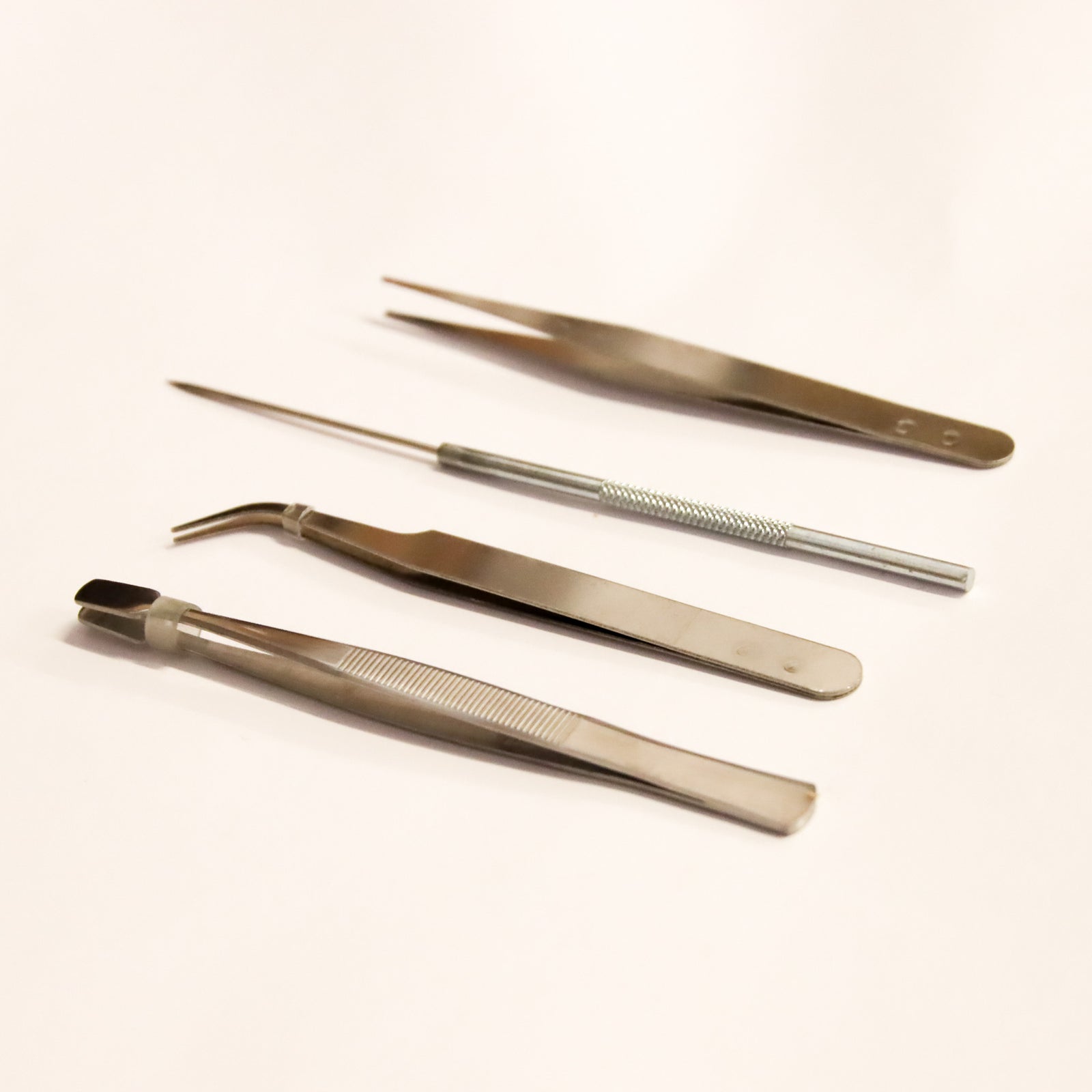 Professional Entomology Tool Set – Stainless Steel Forceps & Setting Needle for Specimen Mounting