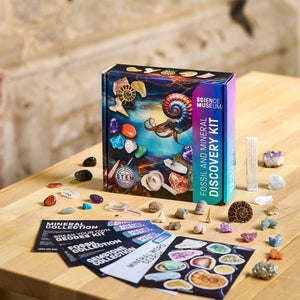 Science Museum Fossil & Mineral Discovery Kit