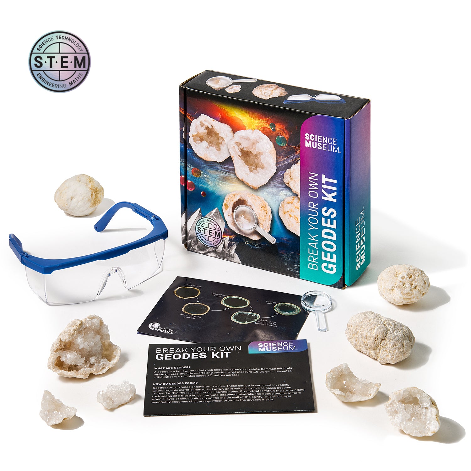 Science Museum Break Your Own Geodes Kit