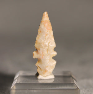 Neolithic Agate Flint Foliate Arrowhead – 3 cm | Ténéré, Mali