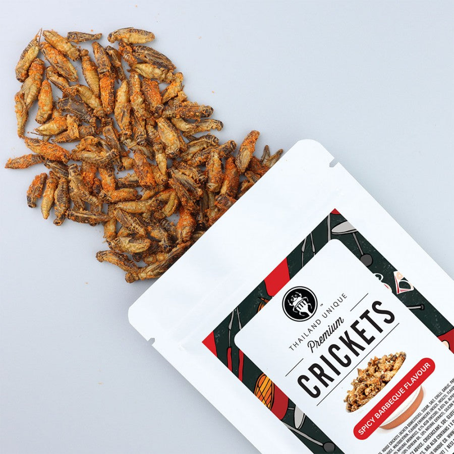 4 Pack's Cooked Edible Crickets (BBQ) 15g *Special Offer*
