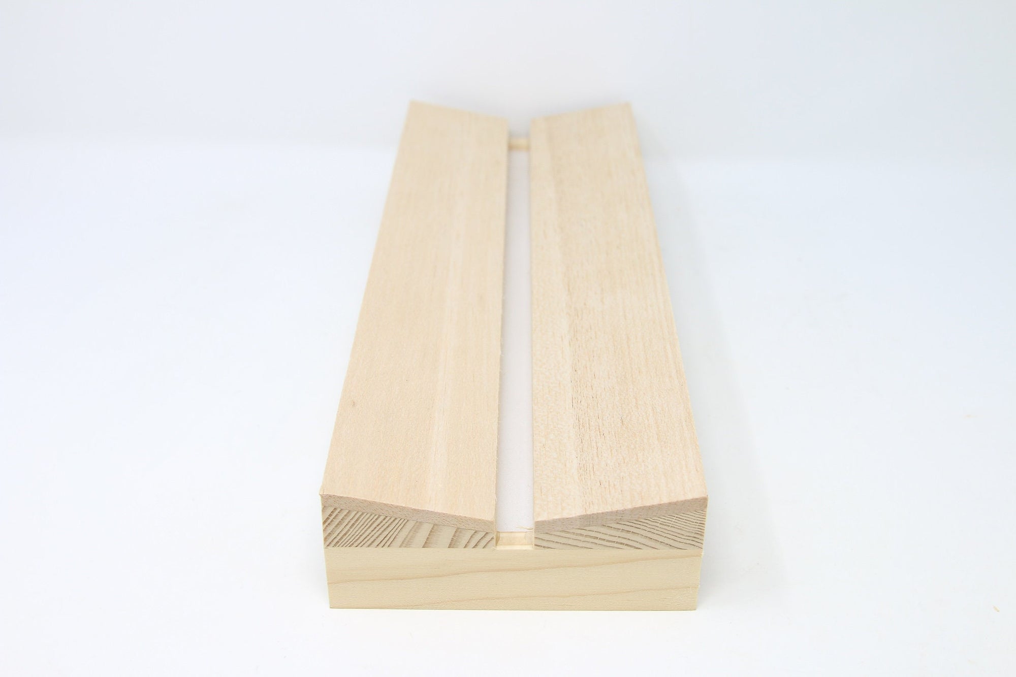 Butterfly Setting Board 12 x 35cm (12mm groove) | Angular Balsa Wood Spreading Boards for Preparation of Butterflies (07.65)