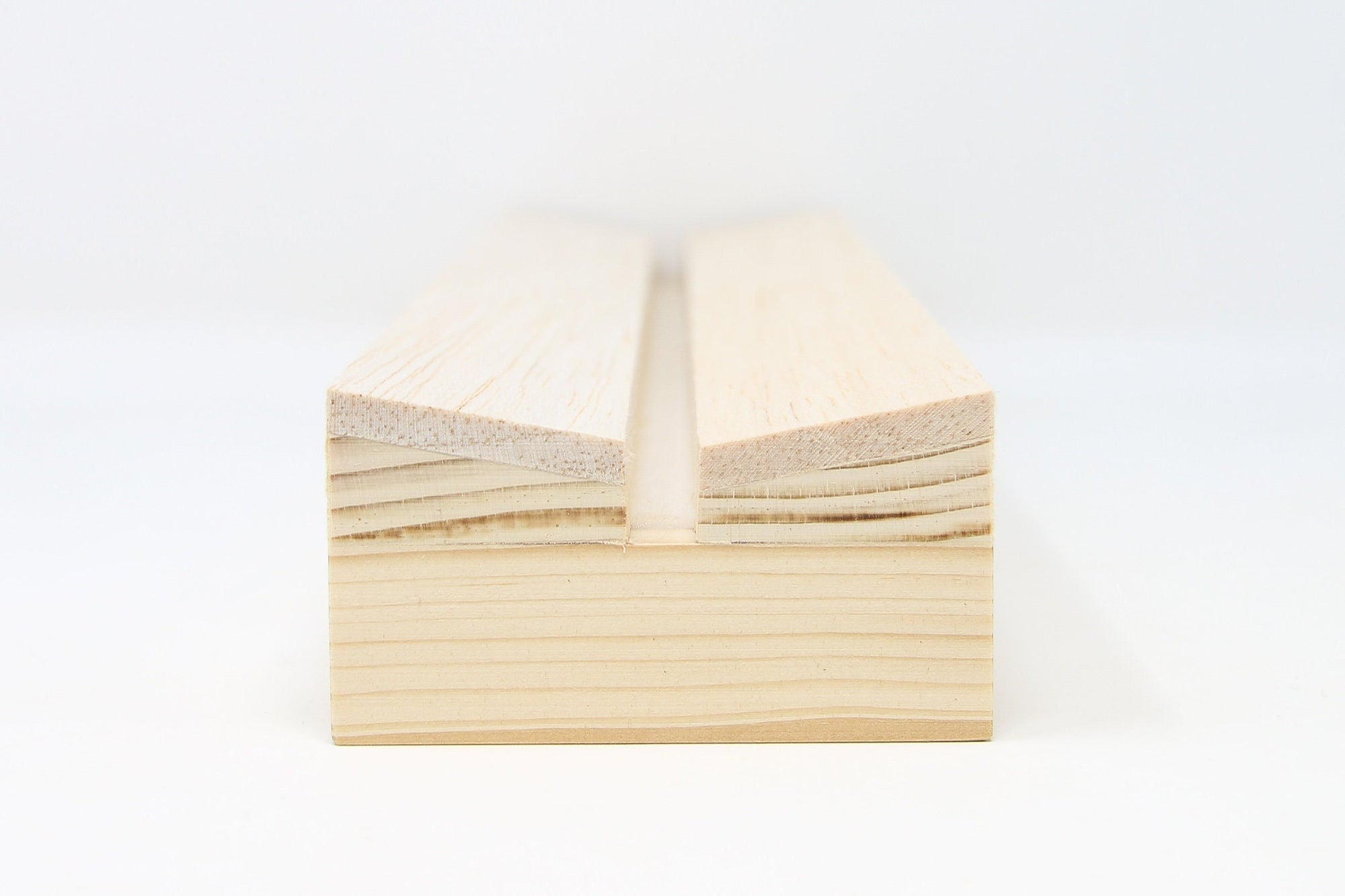 Butterfly Setting Board 8 x 35cm (8mm groove) | Angular Balsa Wood Spreading Boards for Preparation of Butterflies (07.63)