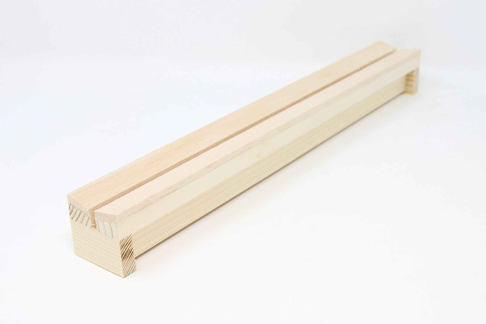 Butterfly Setting Board 4 x 35cm (4mm groove) | Angular Balsa Wood Spreading Boards for Preparation of Butterflies (07.61)